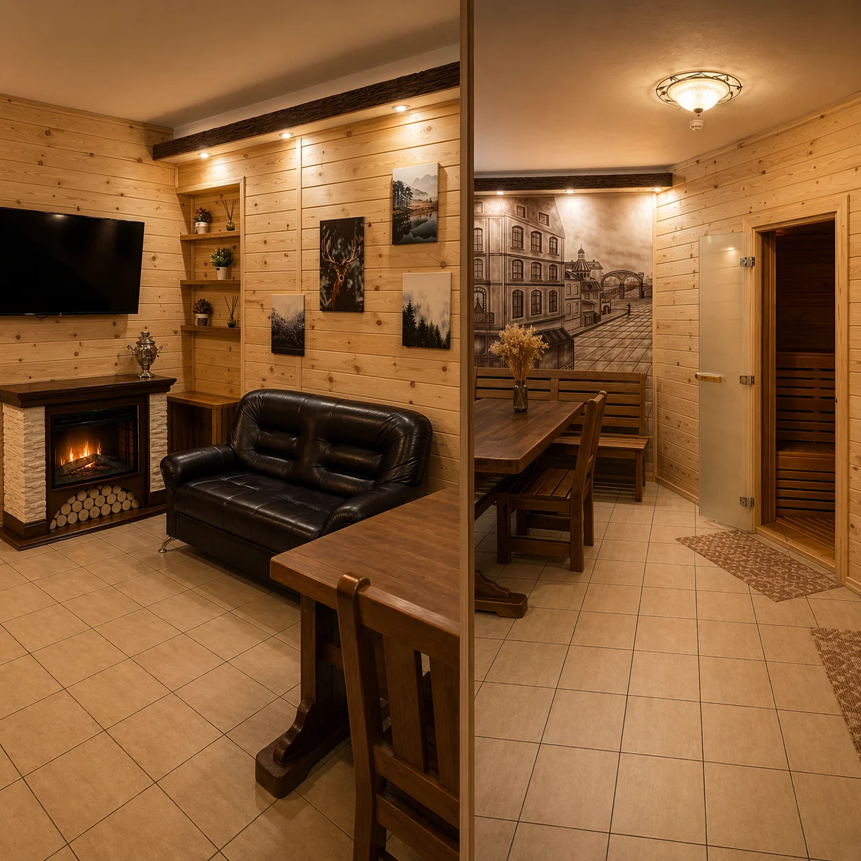 Сауна в гостинице «Уют» — Для отдыха и восстановления